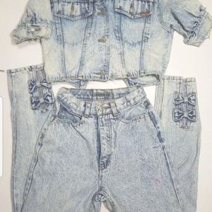 Sold 80s vintage jordache Jean's set high waist